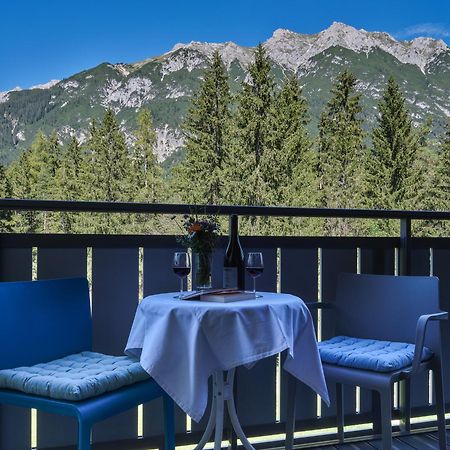 Apartmenthaus - Café - Zugspitze Leutasch Exterior foto